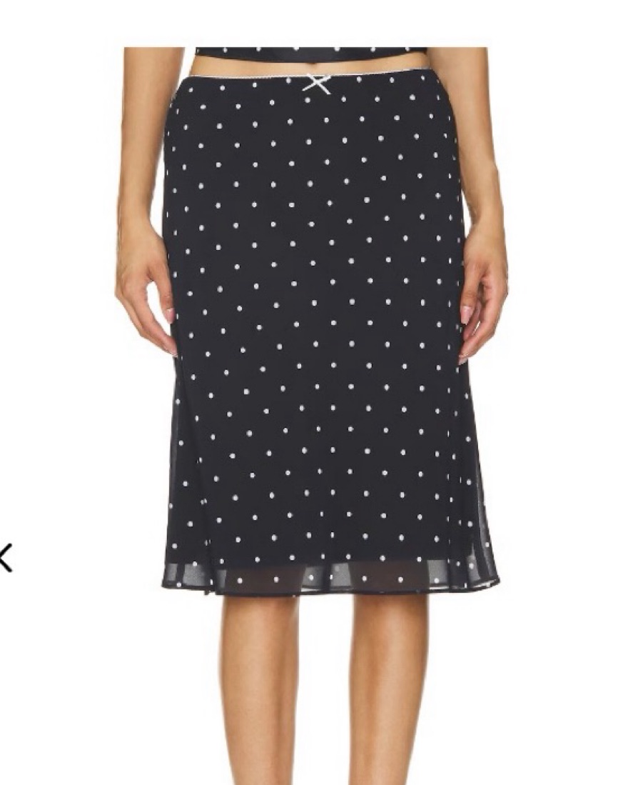 Nia Polka Dot Skirt | Pickle