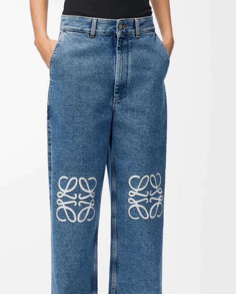 【関税&送料込】Loewe Loewe Denim High-Waisted Jeans Loewe DENIM HIGH-WAISTED JEANS | tizianafausti | REVERSIBLE