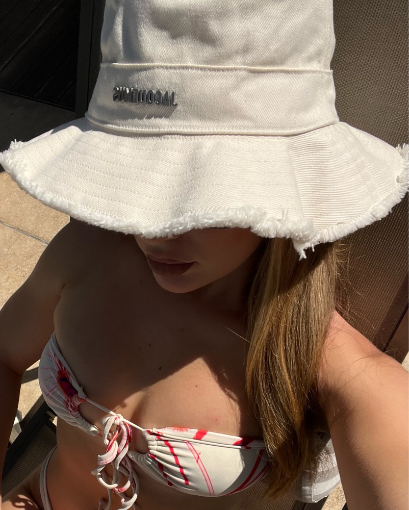 Jacquemus Bucket Hat Cream White by Jacquemus - Pickle