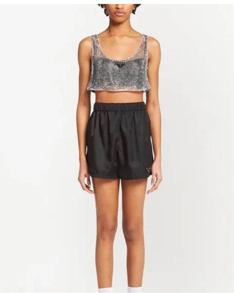 Prada Embellished Rhinestone Top | Pickle