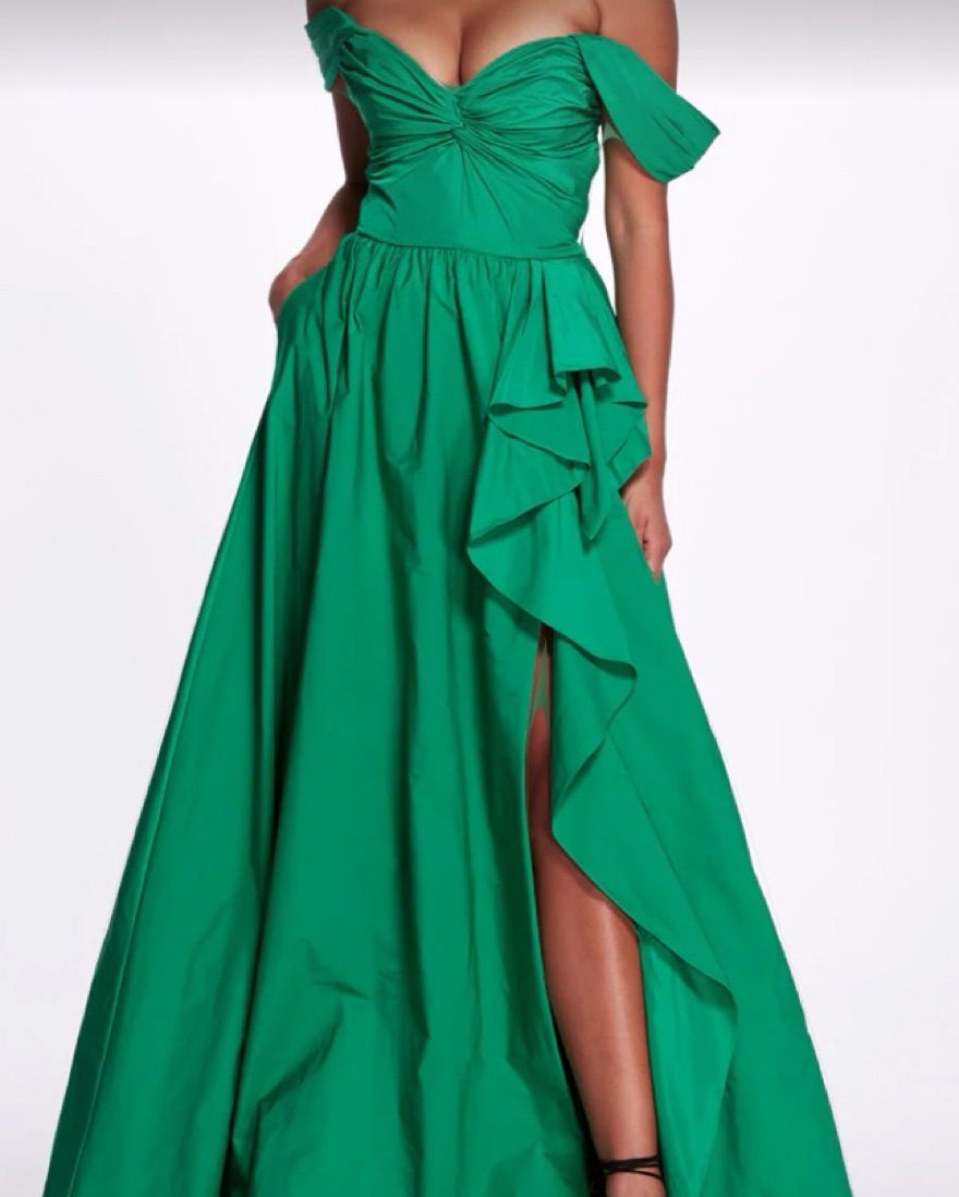 marchesa notte emerald green dress Green Lace Cocktail Dress by Marchesa Notte