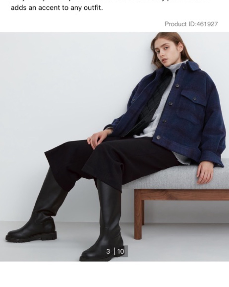 Uniqlo C Exclusive Collection Boots 7.5 by Uniqlo - Pickle