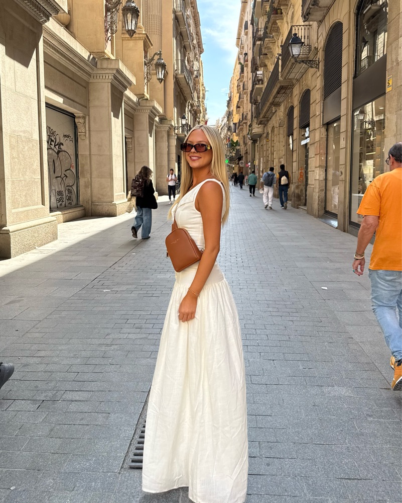 Peppermayo Meggie Linen Maxi Dress by Peppermayo - Pickle