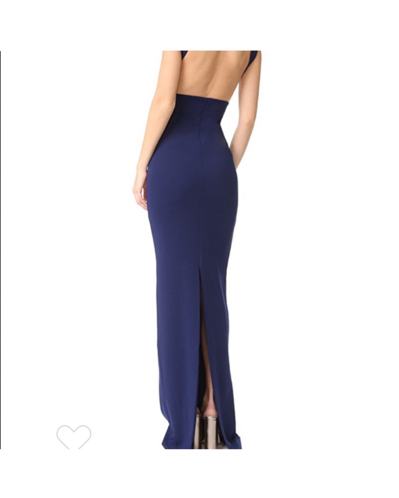 blue loafer dress shoes Solace London Melina Maxi Dress  Balardi