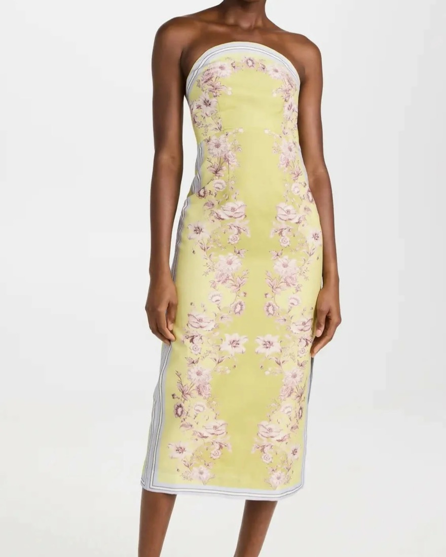 Alemais Marlow Dress by Alemais - Pickle