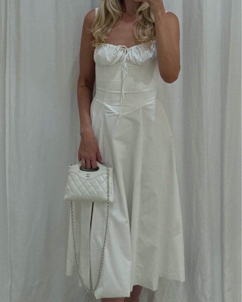 white dress for civil wedding Formal Sexy Side Slit Sleeved Sheath Ruched Civil Wedding Dress Modern –  DorrisDress