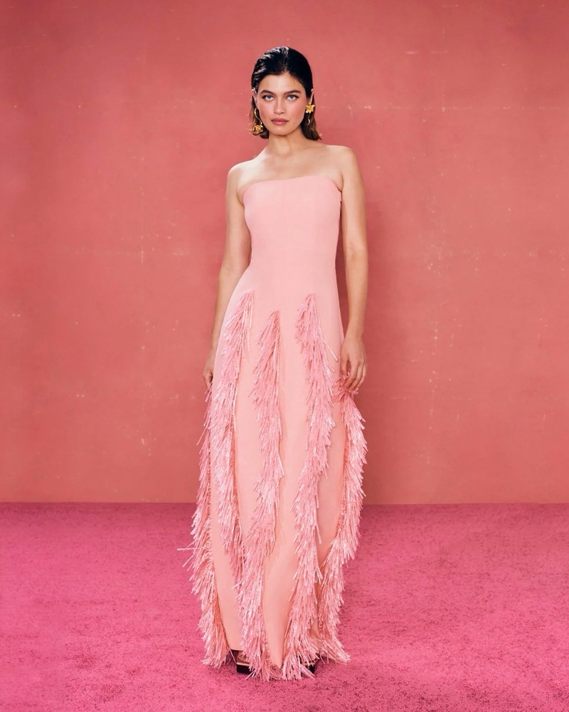 $1,400 Cult Gaia Freya Gown by Cult Gaia - Pickle