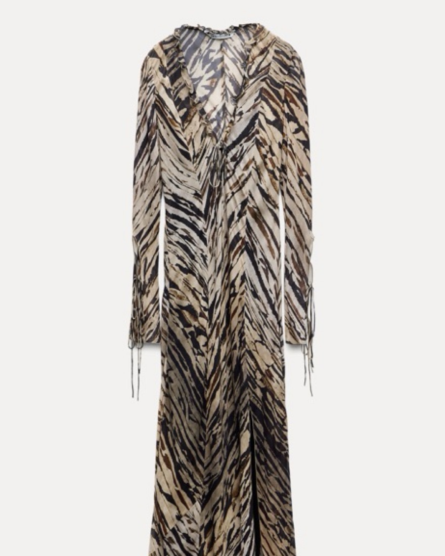 Zara Animal Print Maxi | Pickle