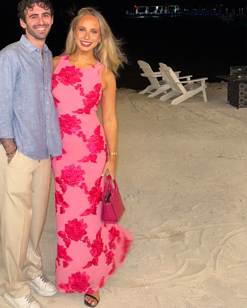 Pink Floral Long Dress by Princess Polly - Pickle