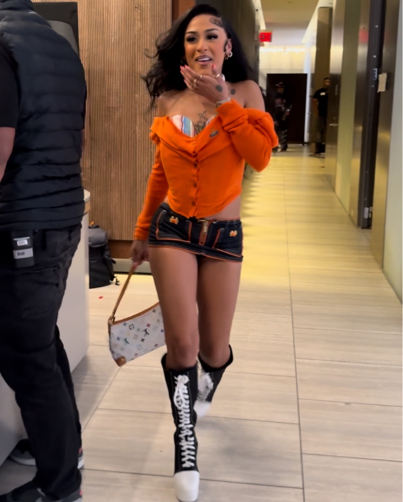 RARE* Dsquared2 Crab Mini Skirt by Dsquared2 - Pickle