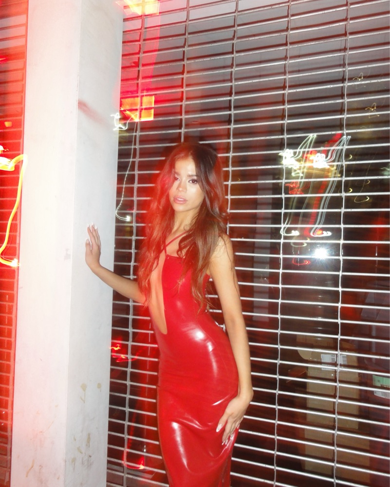 KHY Red Latex dress by Khy - Pickle