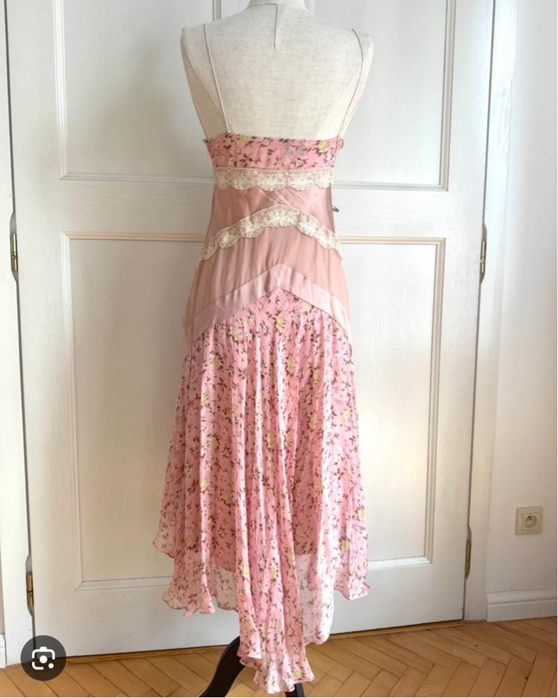 Vintage D&G Silk Dress F/W 2004 by Dolce & Gabanna - Pickle