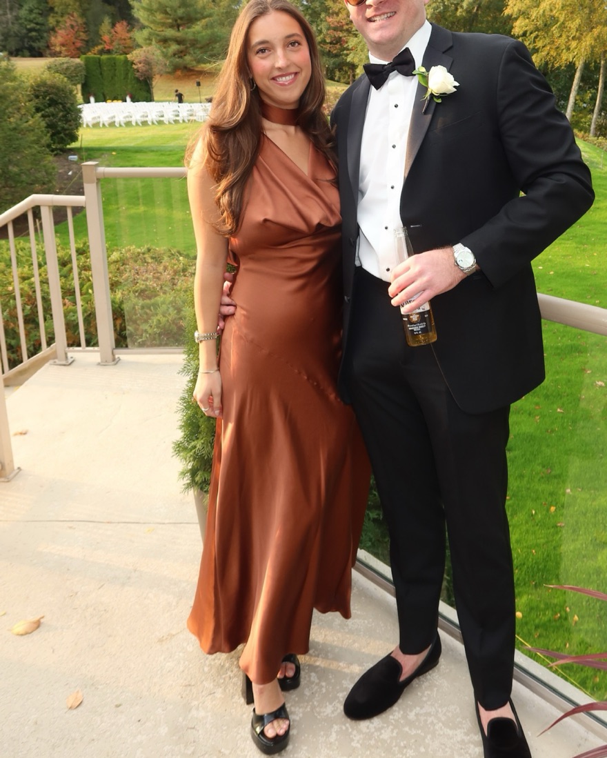 brown satin dress with neck scarf Sybil Scarf - Plum-Brown | Satin Long Scarf