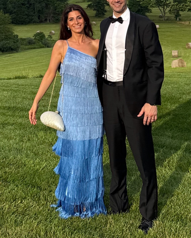 blue fringe maxi dress Criss Cross Fringe Maxi Dress  IULOVER