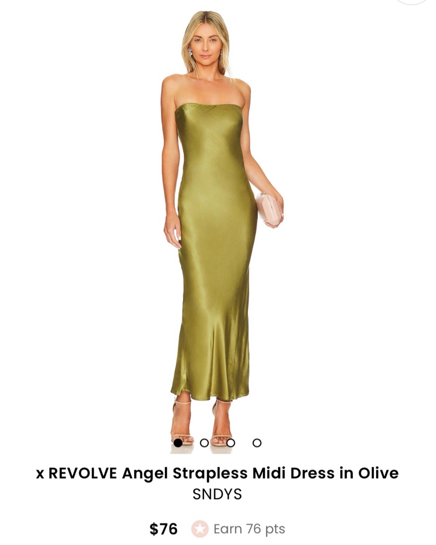 sndys green dress SNDYS Skin Maxi Dress in Olive