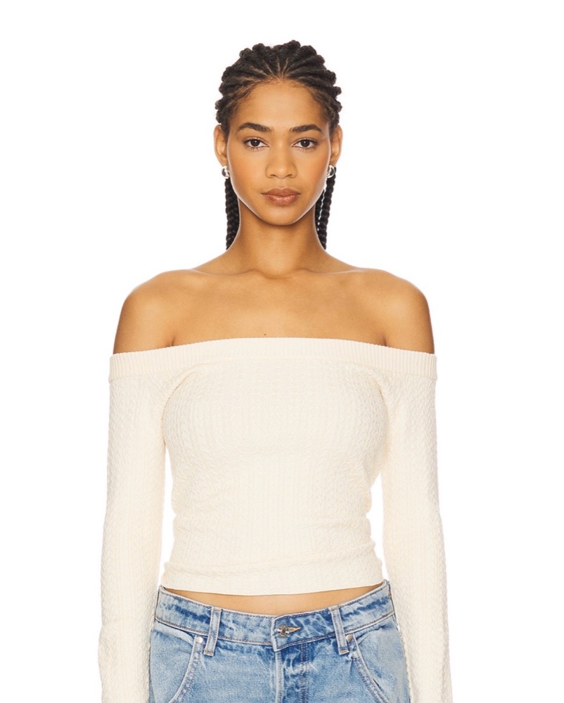 Guizio Long Sleeve Knit Top by Danielle Guizio - Pickle