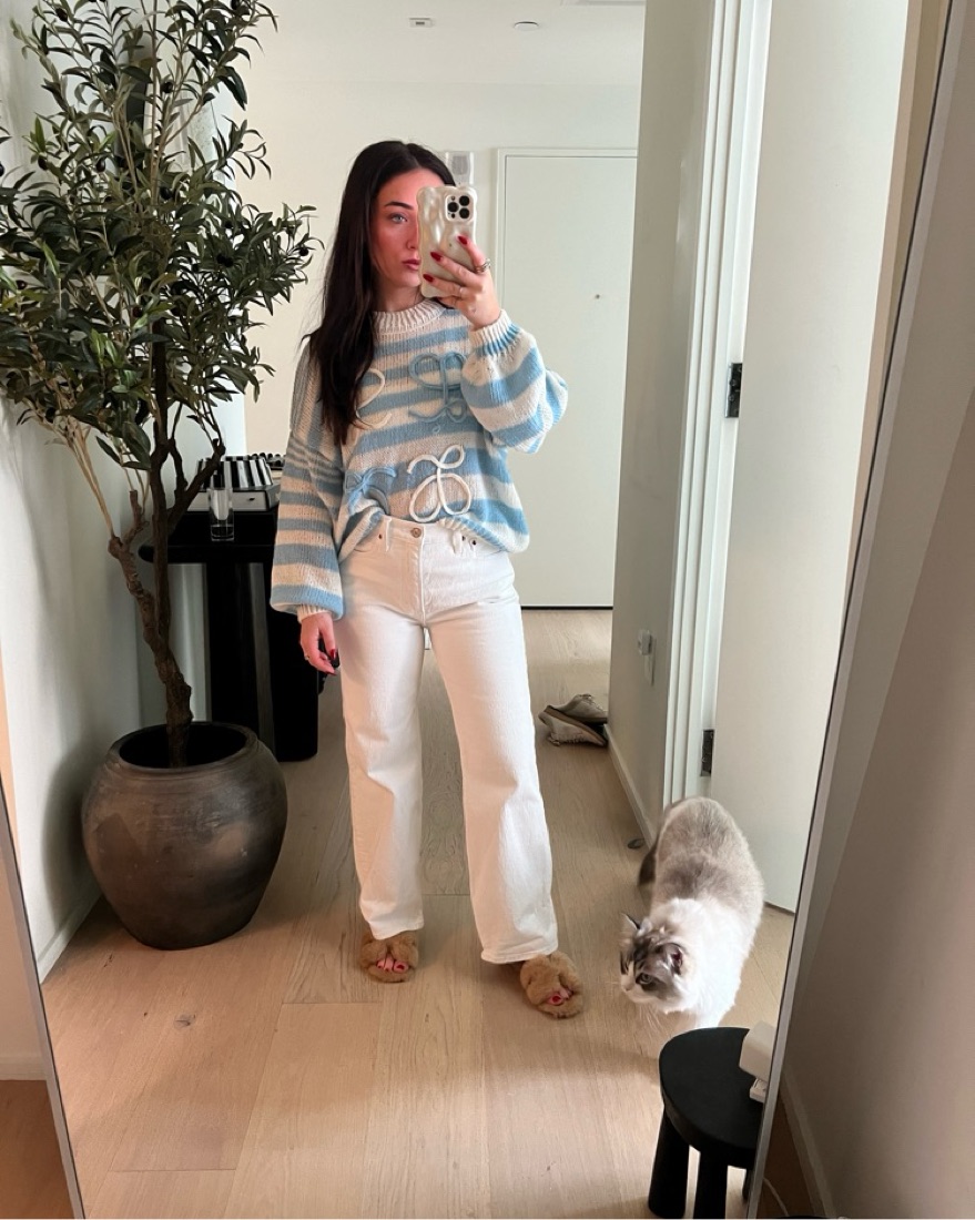 トップス LOEWE paula's turtle knit Knitted sweater Loewe - Loewe Anagram Sweatshirt in Gray