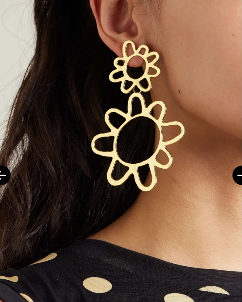 Cult Gaia Gold Sun Earrings | Pickle