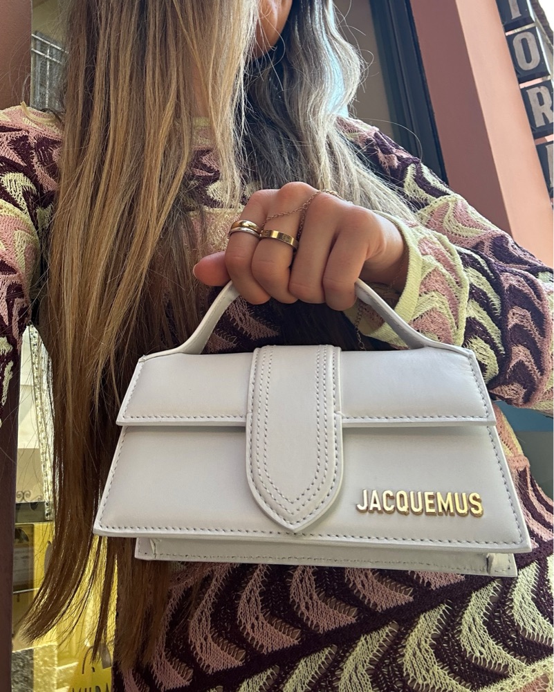 Jacquemus White Bambino Handbag by Jacquemus - Pickle