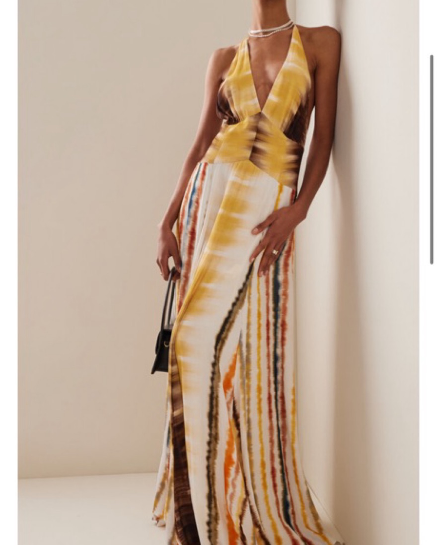 Silvia Tcherassi Tie-Dye Maxi Dress by Silvia Tcherassi - Pickle