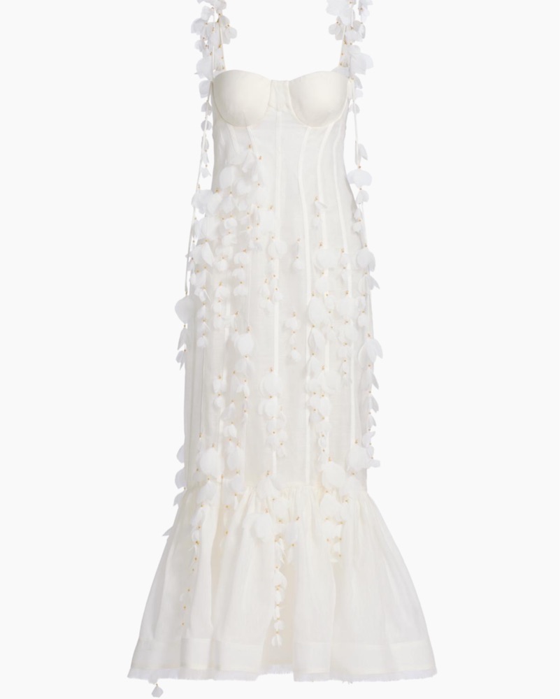zimmermann white midi dress Zimmermann Coco lace midi dress