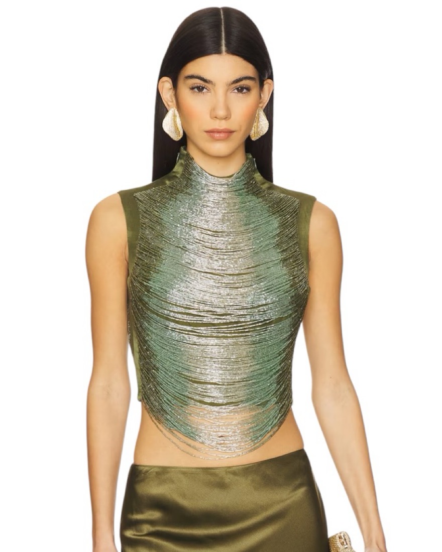 Ta ki様 シーリー Cult Gaia Taraji Top In Cedar by Cult Gaia - Pickle