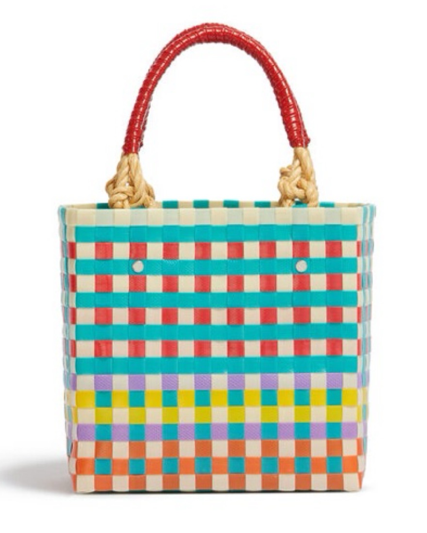 Marni Market Sunday Mini Basket Bag | Pickle