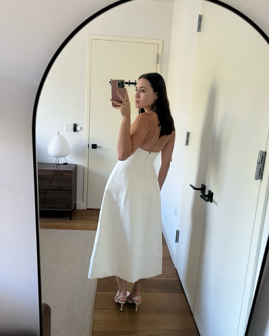 Khaite White Blume Dress Bridal by Khaite - Pickle