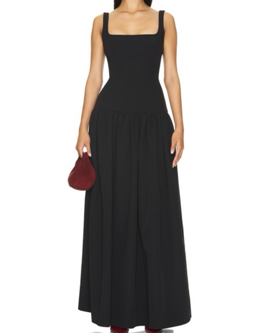 black tie drop waist dress Black Tie Formal Drop Waist Dress by Lovers And Friends