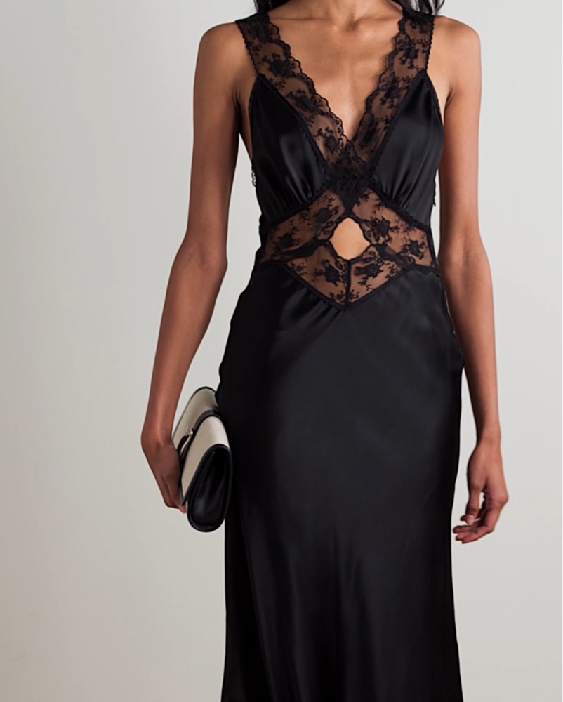 sir the label black lace dress SIR Black lace sir the label dress