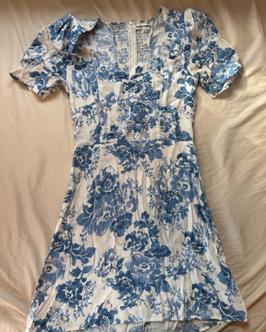 blue cutout dress Lily Cut Out Mini Dress