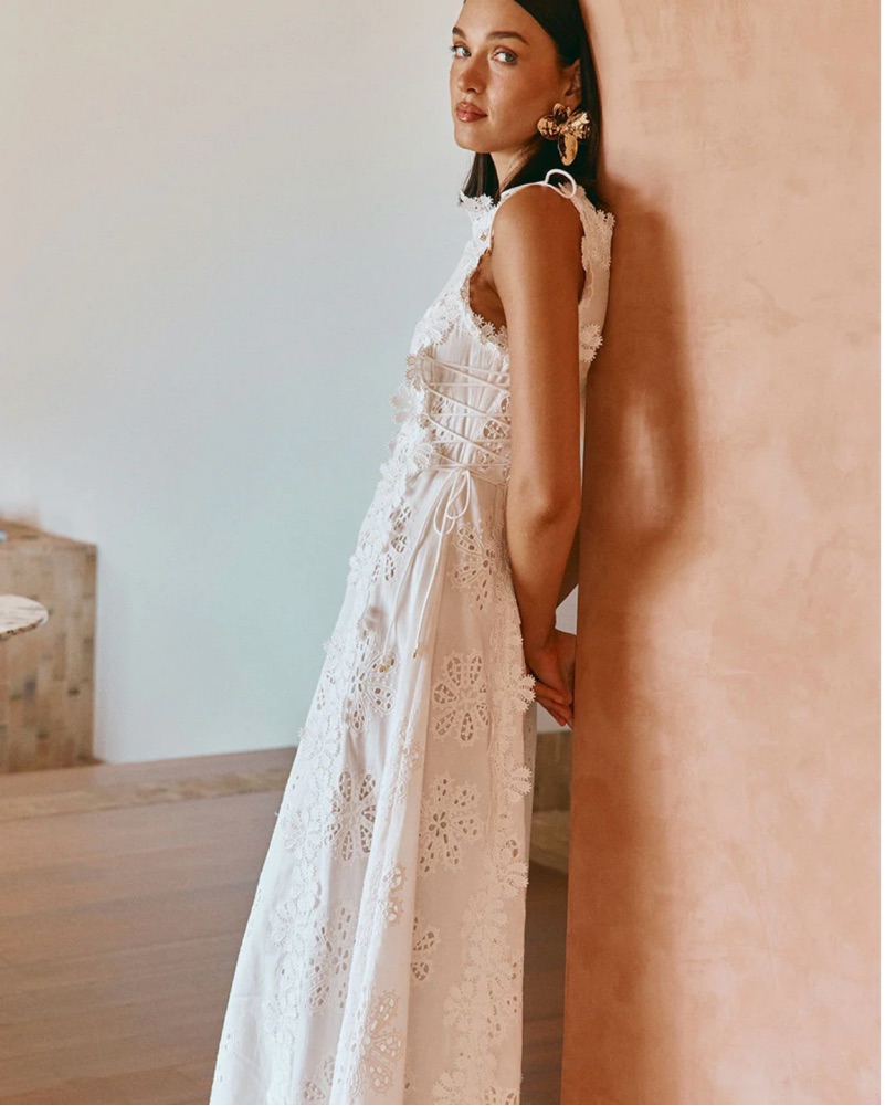 Araminta Dress - Stella Marina by Sabo - Pickle
