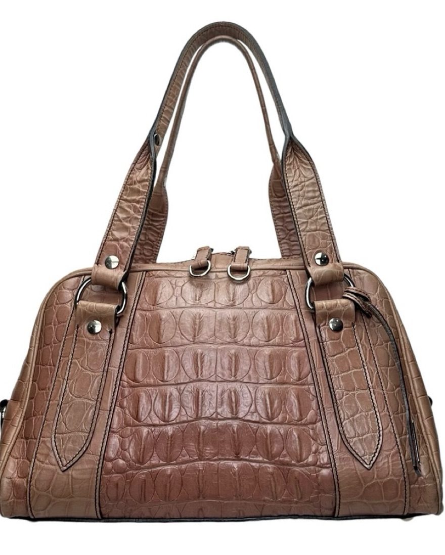miu miu 2000s tan shoulder bag by Miu Miu - Pickle