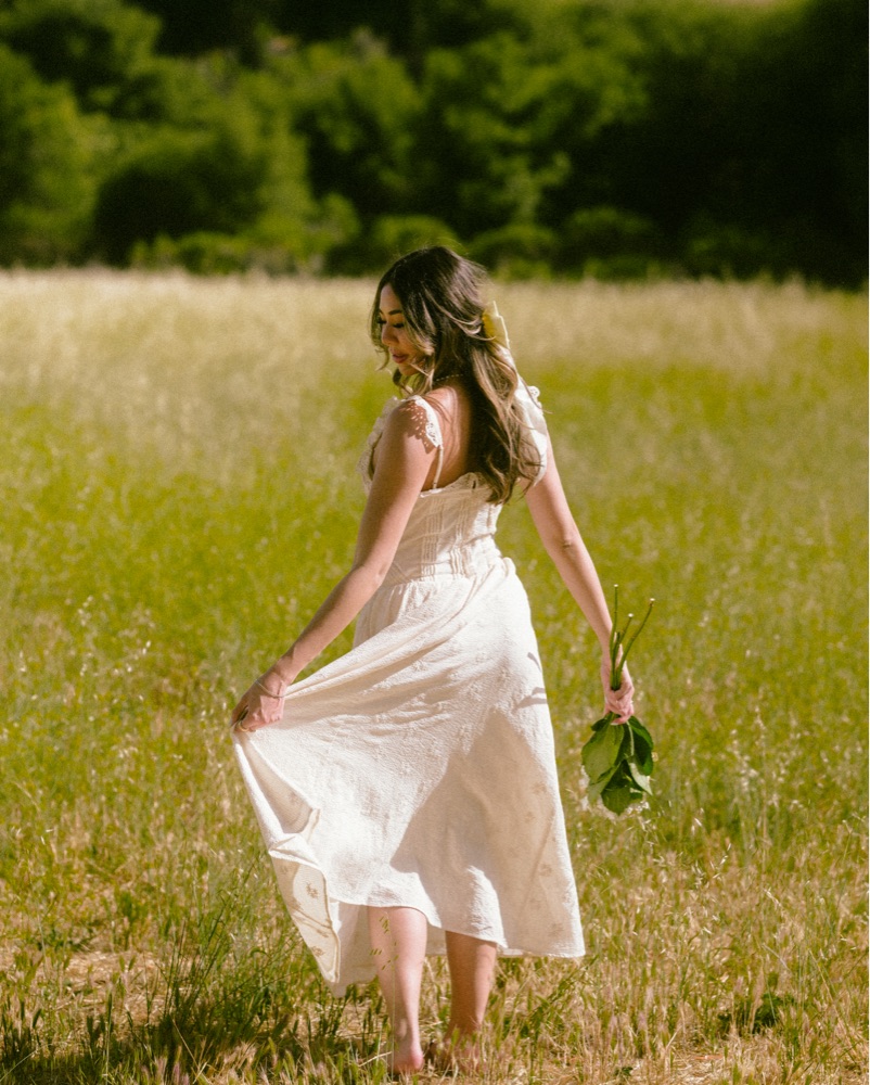 Baby Daisy Poplin Midi Dress In White by Revolve - Pickle