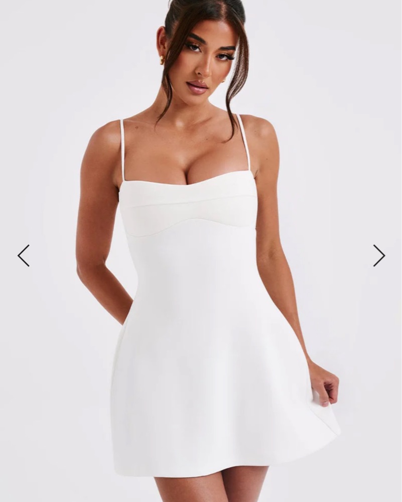 Babyboo Dakota Mini Dress Ivory | Pickle