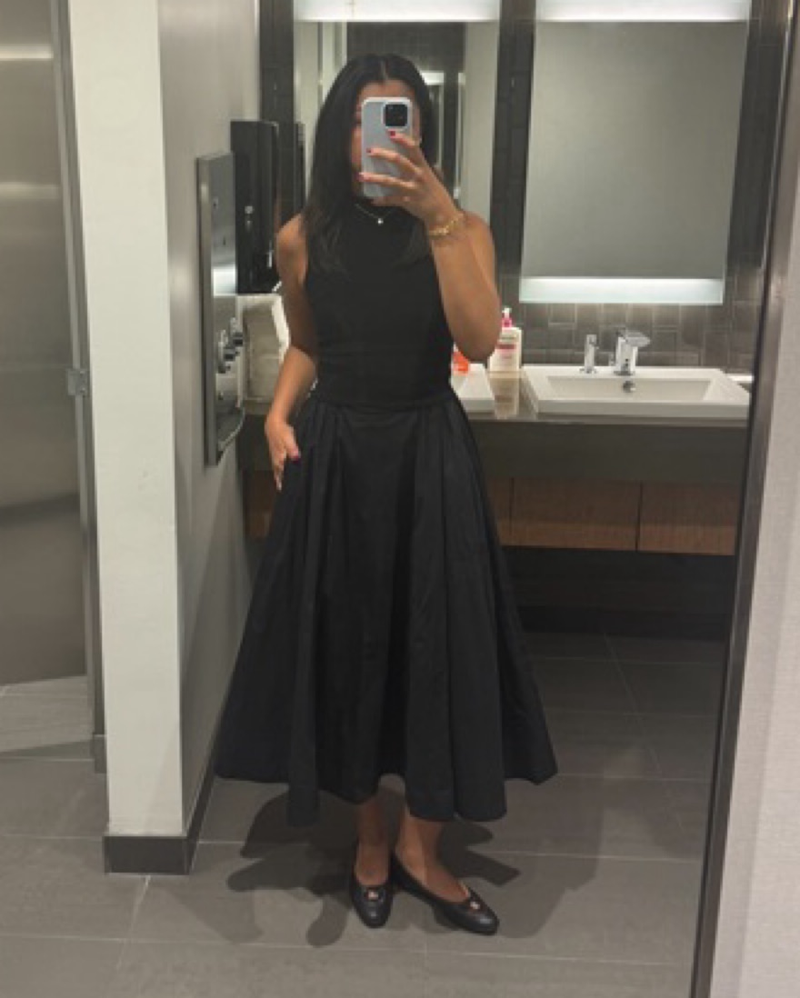 aritzia babaton black dress Alias Mini Dress