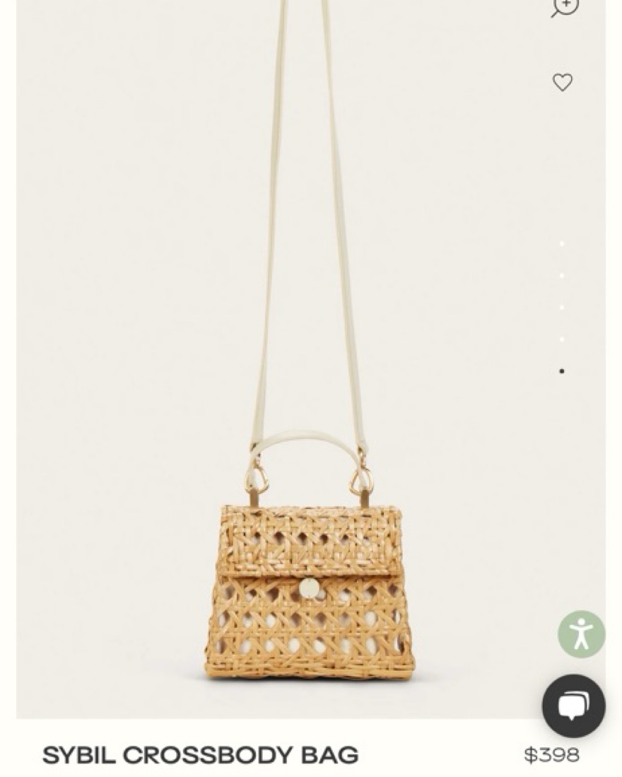 Cult Gaia Sybil Crossbody Bag | Pickle
