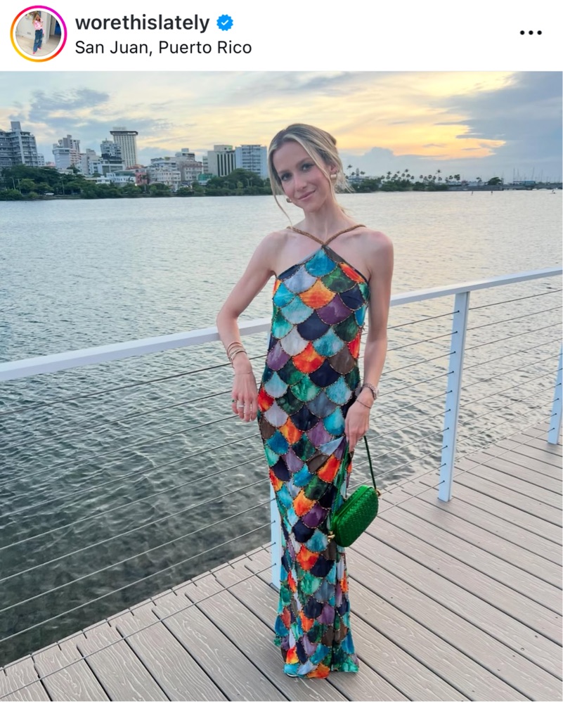 KILENTAR Mami Beaded Maxi Dress by Kilentar - Pickle