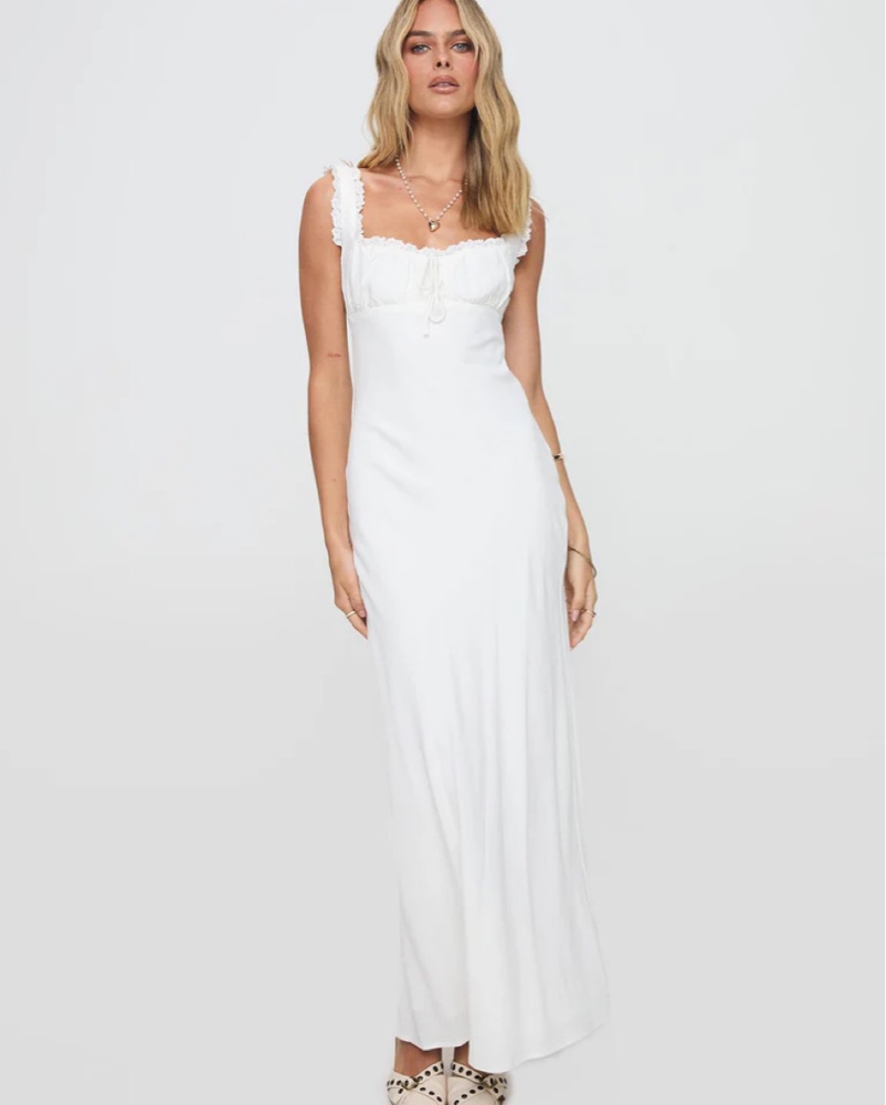 Lillette Maxi Dress White Princess Polly by Princess Polly - Pickle