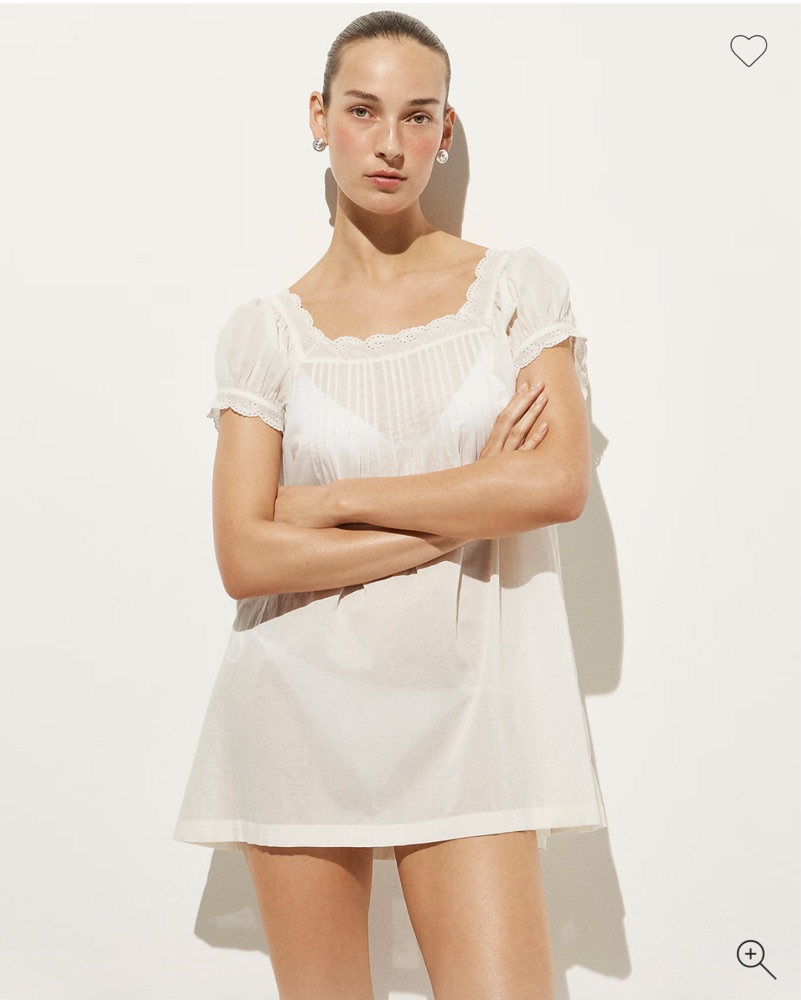 j crew cotton voile dress Cotton Voile Embroidered Beach Dress For Women