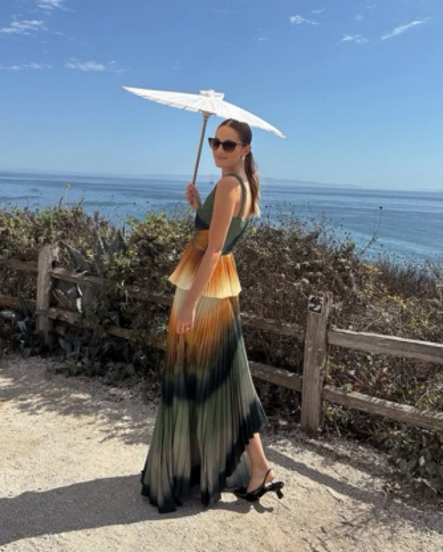 Minoa Top & Matching Skirt by Altuzarra - Pickle