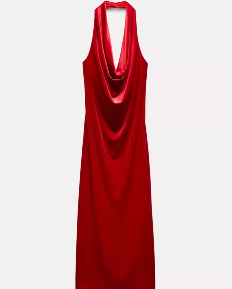 white halter midi dress White Halter Manhattan Tie-back Midi Dress – STYLED BY ALX COUTURE