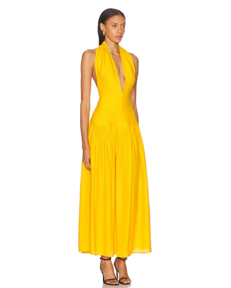 proenza schouler maxi dress Proenza Schouler Tala Halter Maxi Dress by Proenza Schouler