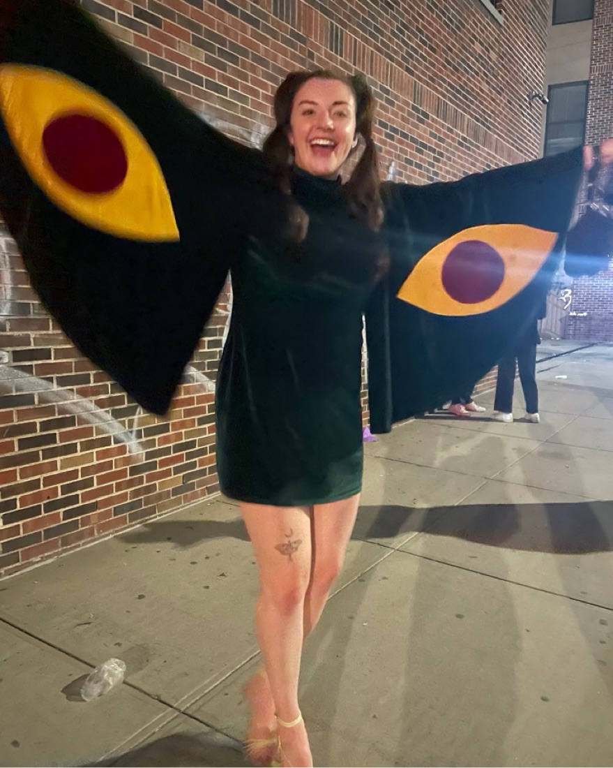 Moth Mini Dress And Gloves Costume by Fashion Brand Company - Pickle