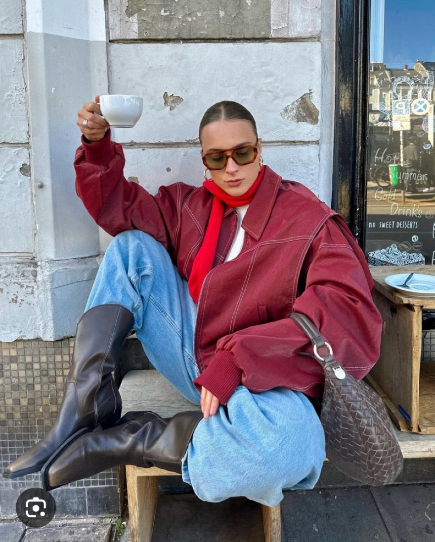 The Room Antwerp Red Stitch Jacket by The Room Antwerp - Pickle