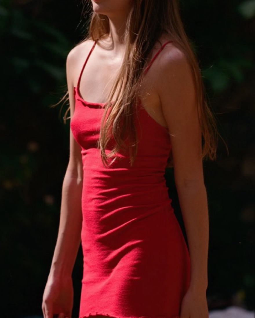indah red dress Indah Salvita Dress by INDAH