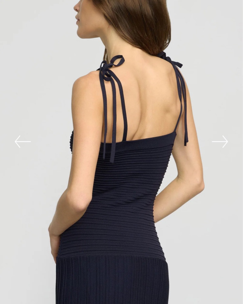 Modern Citizen Chan Ottoman Knit Dress by Modern Citizen - Pickle