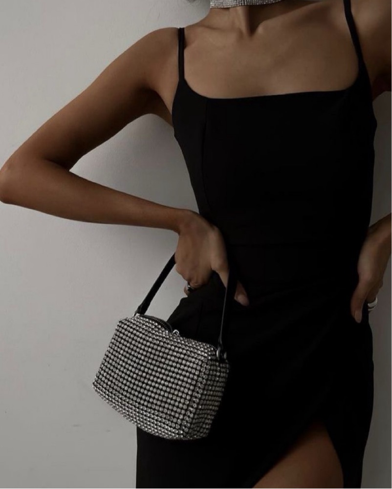 Alexander Wang Rhinestone Heiress Bag by ALEXANDER WANG - Pickle