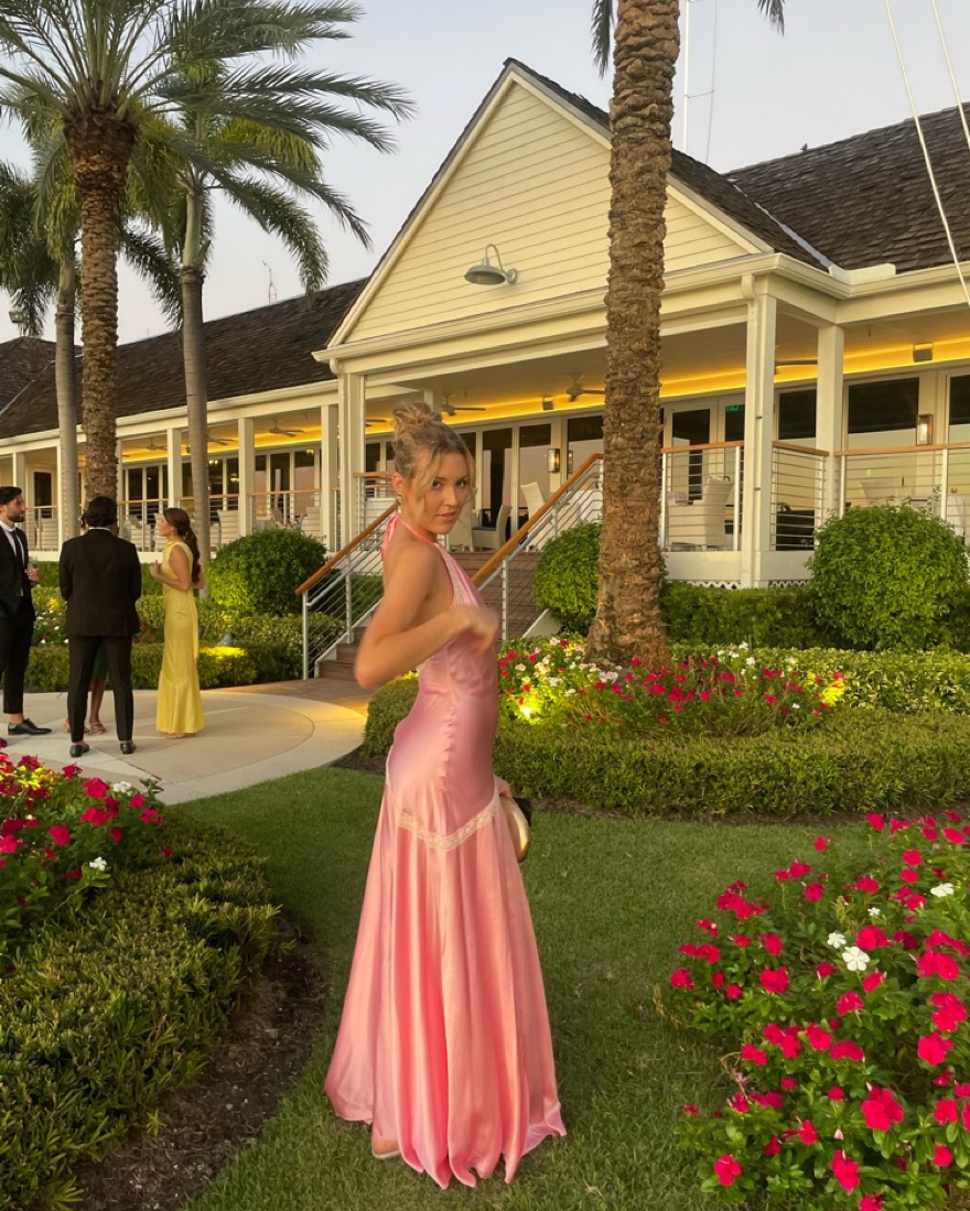 $795 LoveShackFancy Braylon Maxi Dress | Pickle