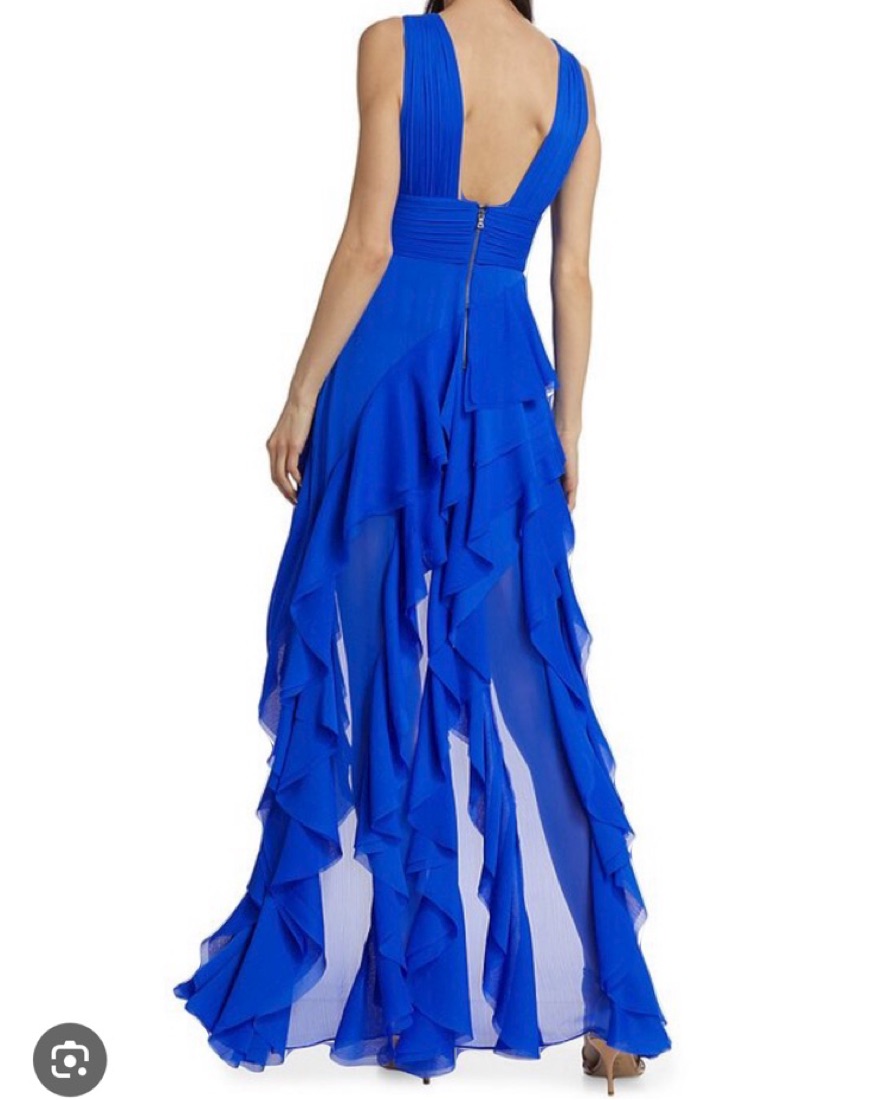 low neck maxi dress Seraya Halter Cut Out Maxi Dress